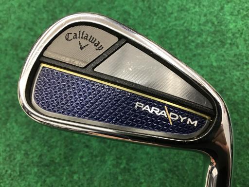 【中古】 キャロウェイ PARADYM 7S アイアンセット IR NS PRO ZELOS 7 (フレックスS) メンズ 男性用 右利き 右用 Cランク ゴルフクラブ