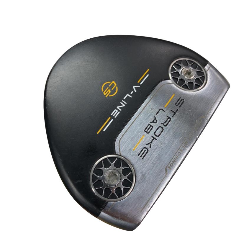 【中古】 オデッセイ STROKE LAB V-LINE CS 34in パター PT STROKE LAB (フレックス余分の物) メンズ 成人男性用 右利き 右用 D序列付ける ゴルフ野球クラブ