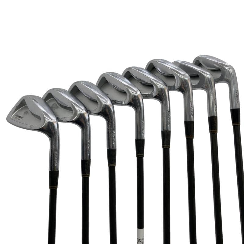 【中古】 ブリヂストン TOURSTAGE TS-202 8S アイアン仕掛ける IR Tour Design TDI-50M (フレックスR) メンズ 成人男性用 右利き 右用 C序列付ける ゴルフ野球クラブ