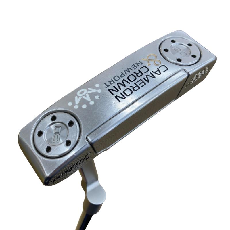 【中古】 タイトリスト SCOTTY CAMERON＆CROWN NEWPORT 33インチ パター PT スチール (フレックスその他) メンズ 男性用 右利き 右用 Cランク ゴルフクラブ