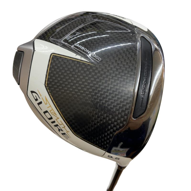 【中古】 テーラーメイド STEALTH GLOIRE 9.5° ドライバー DR SPEEDER NX for TM(DR) (フレックスSR) メンズ 男性用 右利き 右用 Cランク ゴルフクラブ