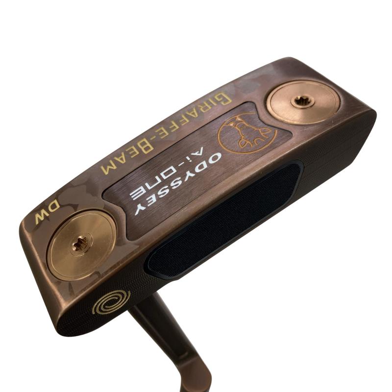 【中古】 オデッセイ Ai-ONE GIRAFFE-BEAM DW 34in パター PT STROKE LAB 90 スチール写真 (フレックス余分の物) メンズ 成人男性用 右利き 右用 A位置づける ゴルフ野球クラブ