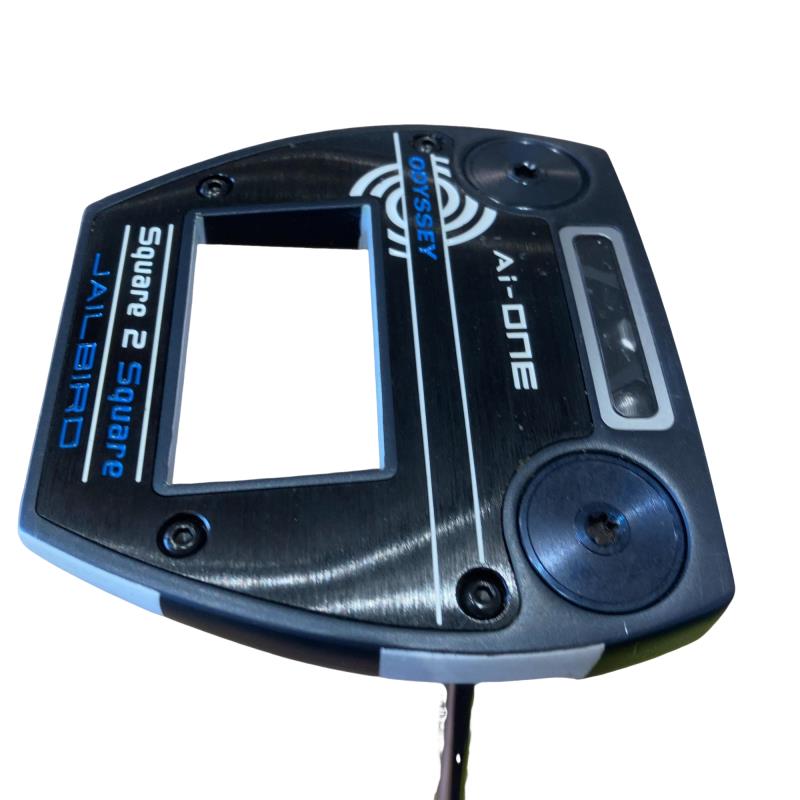 【中古】 オデッセイ Ai-ONE SQUARE 2 SQUARE JAILBIRD 34インチ パター PT STROKE LAB 90 スチール (フレックスその他) メンズ 男性用 右利き 右用 Cランク ゴルフクラブ