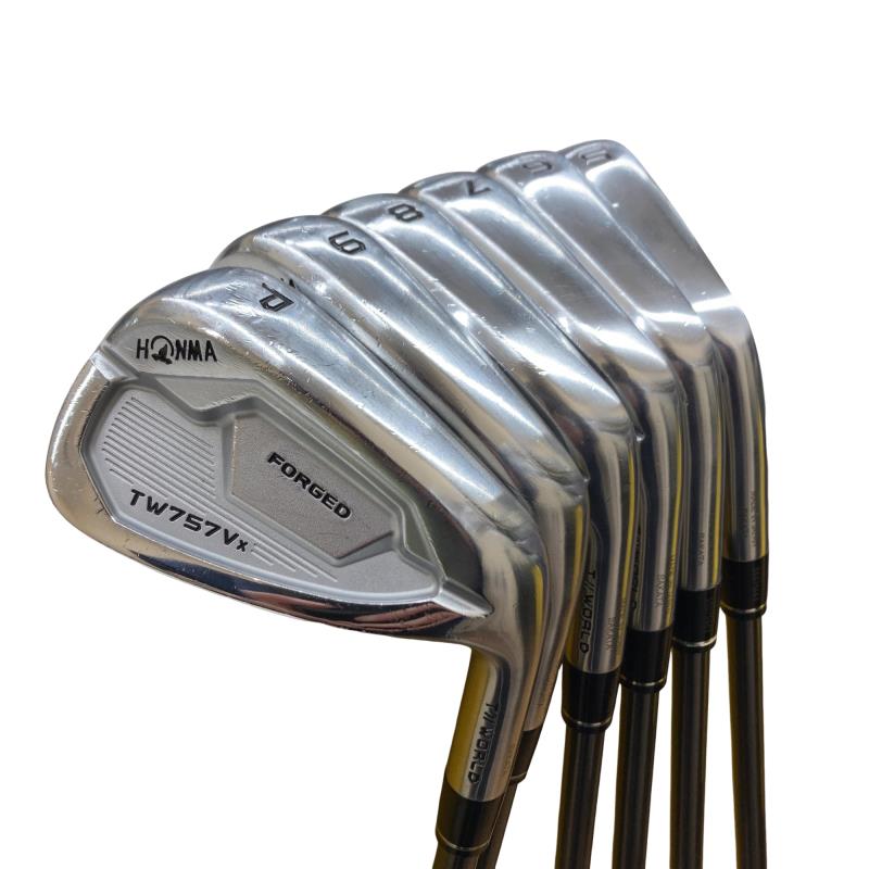 【中古】 本間ゴルフ TOUR WORLD TW757Vx 6S アイアンセット IR VIZARD IB-WF85 (フレックスS) メンズ 男性用 右利き 右用 Cランク ゴルフクラブ|ゴルフパートナー 中古クラブ店