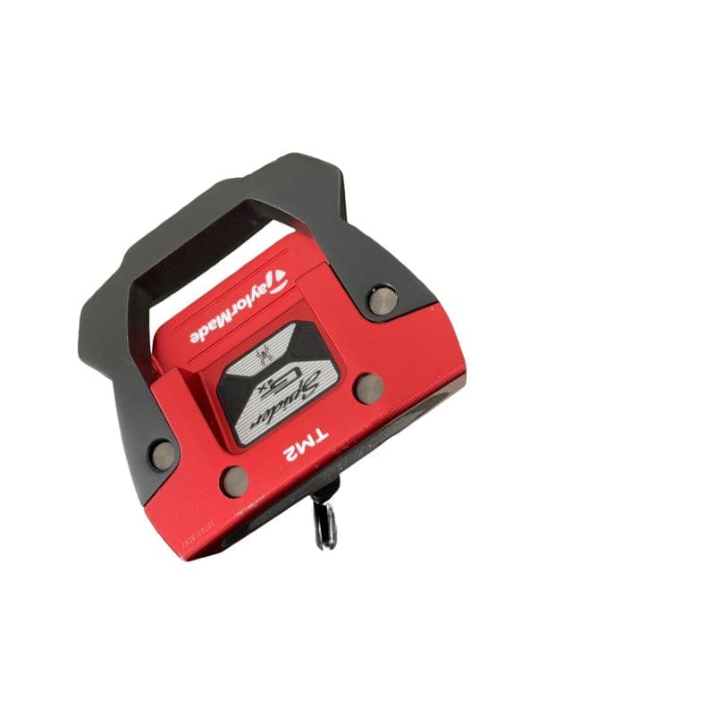 【中古】 テーラーメイド Spider GTx TRUSS RED TM2 33インチ パター PT スチール (フレックスその他) メンズ 男性用 右利き 右用 Cランク ゴルフクラブ