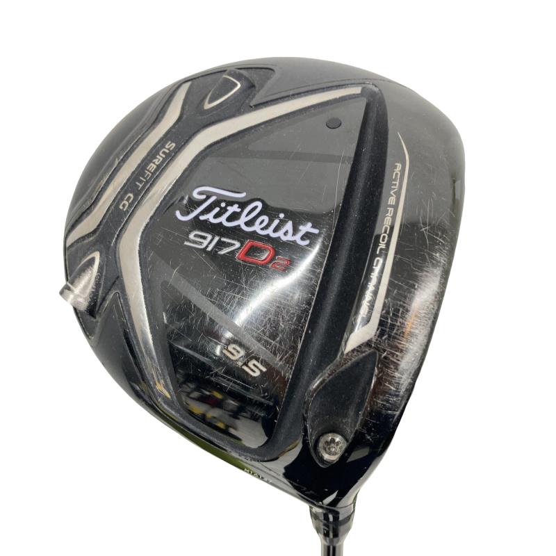【中古】 タイトリスト 917 D2 9.5° ドライバー DR Titleist Speeder 517 (フレックスS) メンズ 男性用 右利き 右用 Cランク ゴルフクラブ