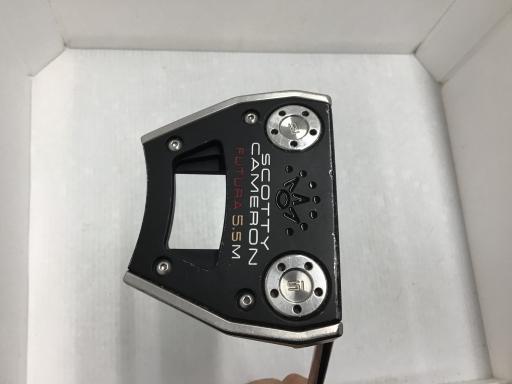 【中古】 タイトリスト SCOTTY CAMERON FUTURA 5.5M(2017) 34in パター PT スチール写真 (フレックス余分の物) メンズ 成人男性用 右利き 右用 C序列付ける ゴルフ野球クラブ