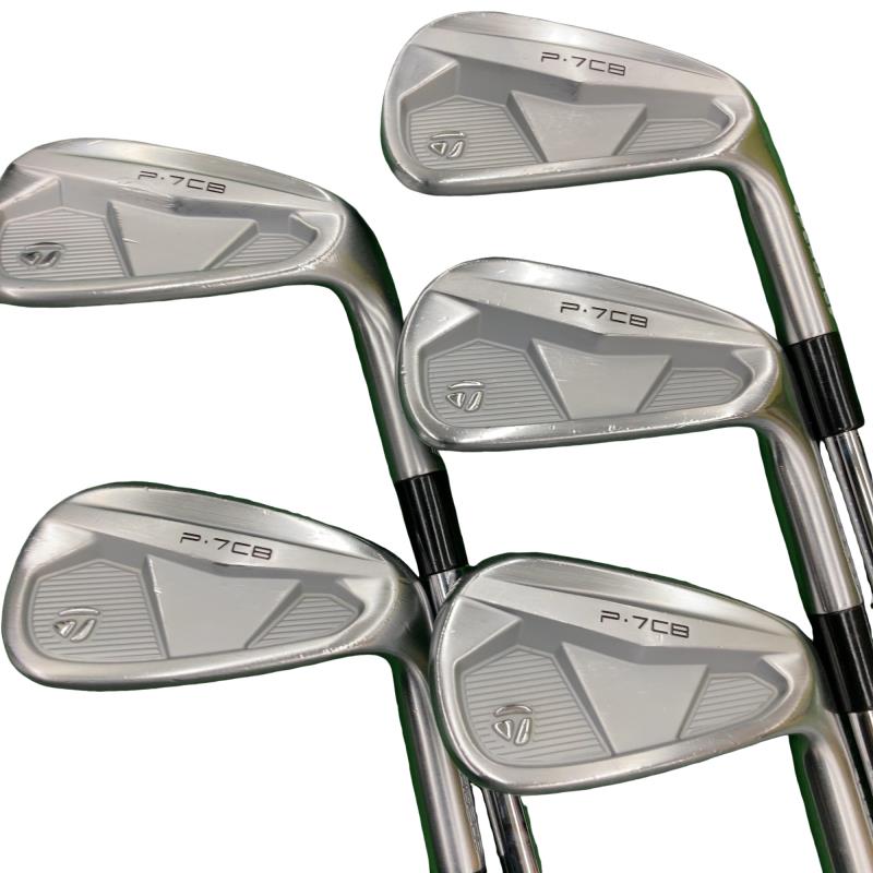 【中古】 仕立て屋お手伝いさん Taylor Made P・7CB(2024) 5S アイアン仕掛ける IR Dynamic Gold MID 115 (フレックスS) メンズ 成人男性用 右利き 右用 C価値づける ゴルフ野球クラブ