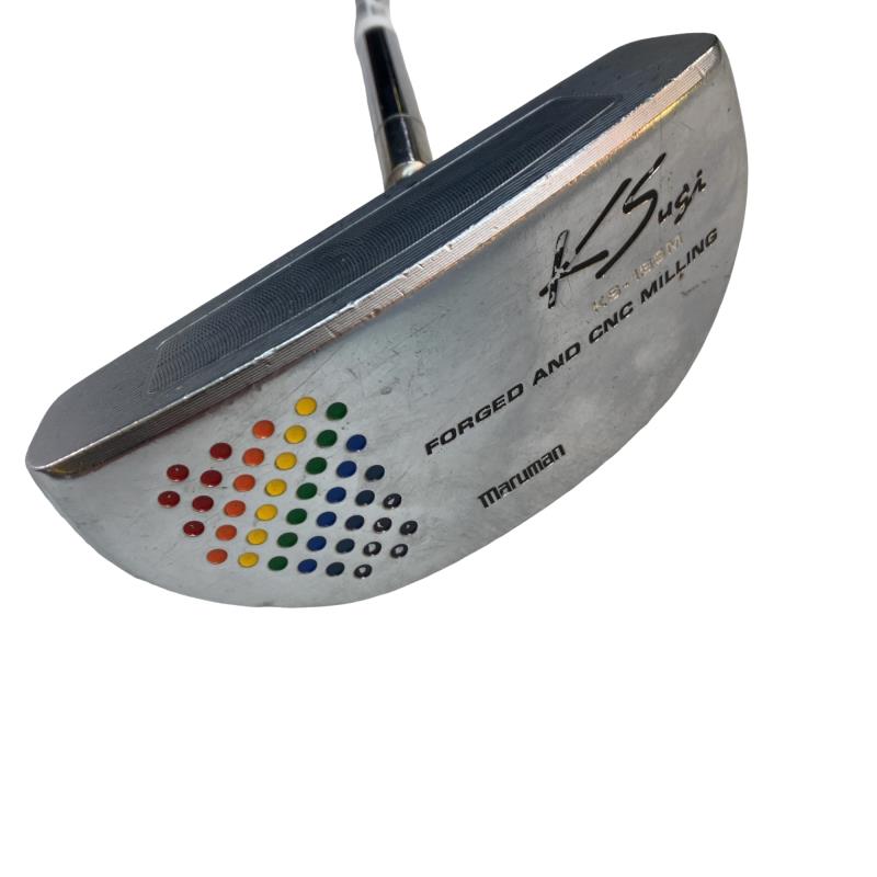 【中古】 マジェスティゴルフ(旧マルマン) KS 163M(レインボー) 34インチ パター PT スチール (フレックスその他) メンズ 男性用 右利き 右用 Cランク ゴルフクラブ