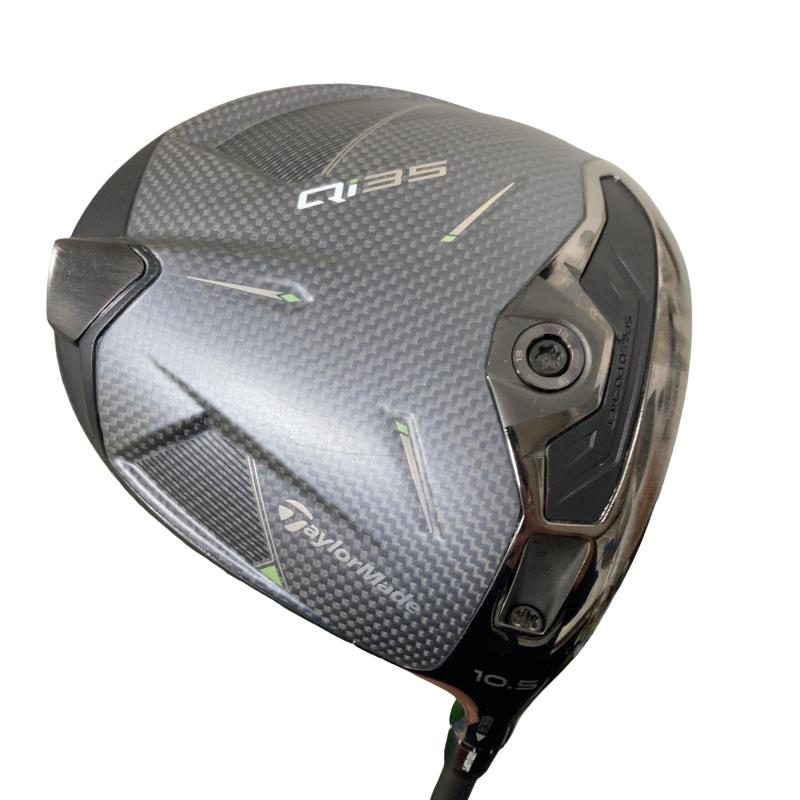 【中古】 テーラーメイド Qi35 10.5° ドライバー DR Diamana BLACK TM60(Qi35 DR) (フレックスS) メンズ 男性用 右利き 右用 Cランク ゴルフクラブ