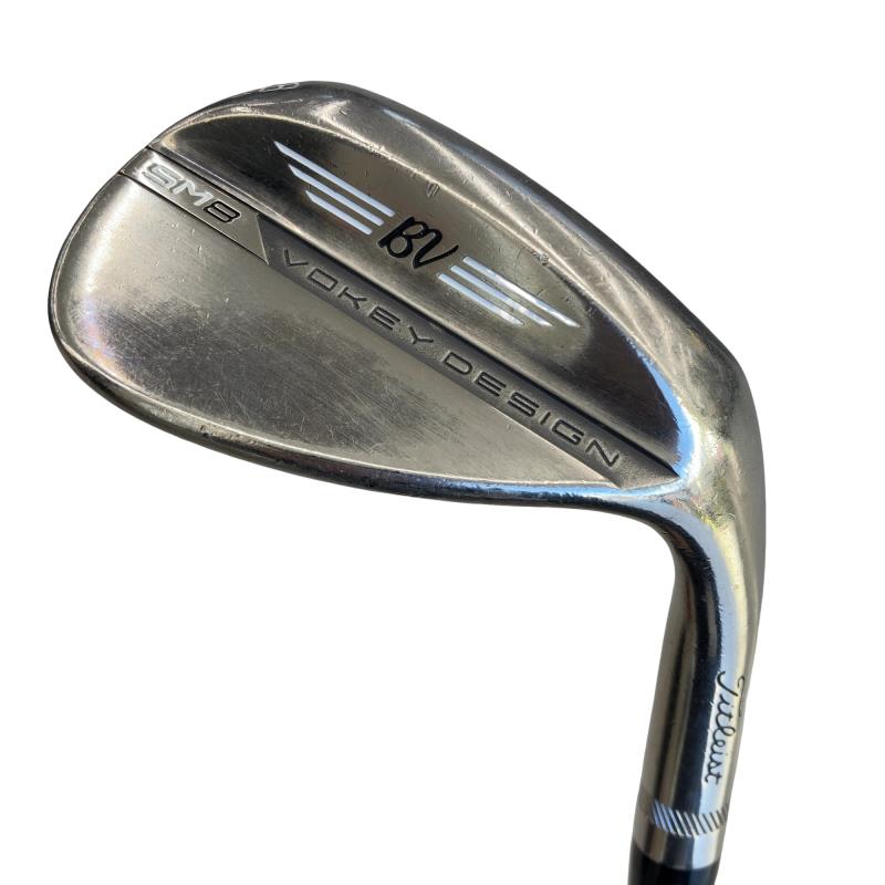 【中古】 タイトリスト VOKEY SPIN MILLED SM8 ブラッシュドスチール 58°/08°M ウェッジ WG NS PRO 950GH neo (フレックスS) メンズ 男性用 右利き 右用 Cランク ゴルフクラブ