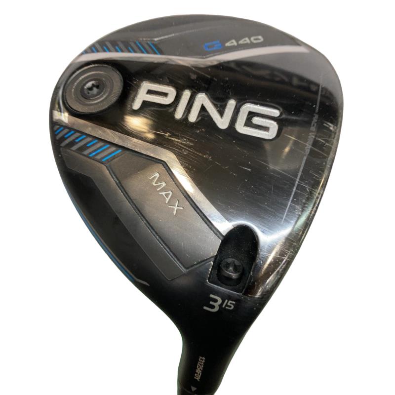 【中古】 ピン G440 MAX 3W フェアウェイウッド FW PING TOUR 2.0 CHROME 65(FW) (フレックスS) メンズ 男性用 右利き 右用 Cランク ゴルフクラブ