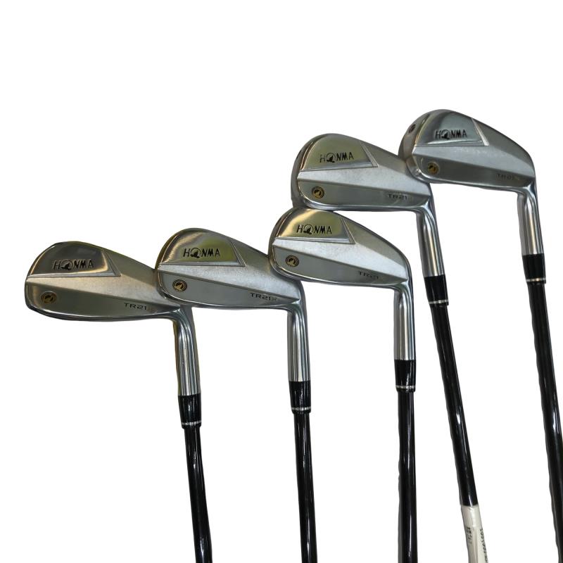 【中古】 本間ゴルフ TOUR WORLD TR21X 5S アイアン仕掛ける IR VIZARD TR20-65 (フレックスR) メンズ 成人男性用 右利き 右用 C序列付ける ゴルフ野球クラブ