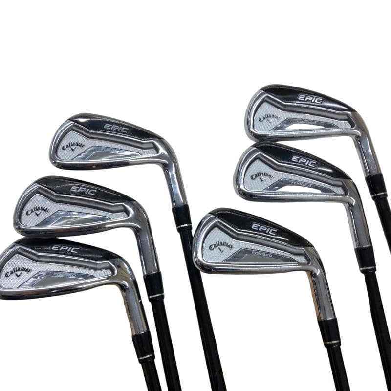 【中古】 キャロウェイ EPIC FORGED  6S USA アイアンセット IR TENSEI AV SILVER 65 (フレックスS) メンズ 男性用 右利き 右用 Cランク ゴルフクラブ
