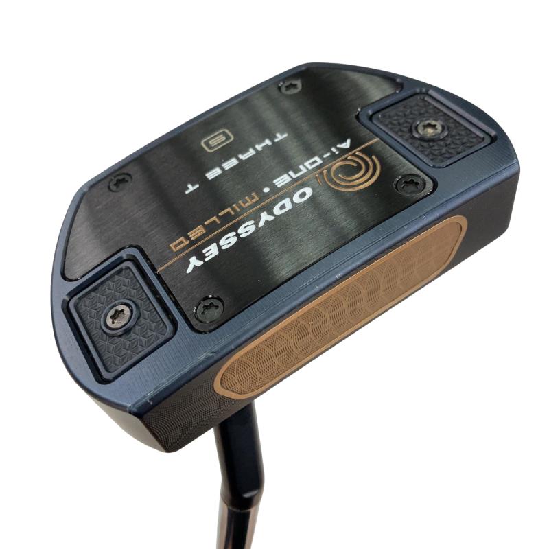 【中古】 オデッセイ Ai-ONE・MILLED THREE T 34in パター PT STROKE LAB 90 スチール写真 (フレックス余分の物) メンズ 成人男性用 右利き 右用 C価値づける ゴルフ野球クラブ