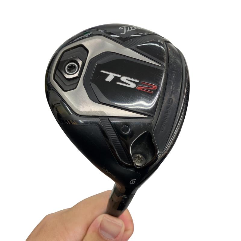 【中古】 タイトリスト TS2 18° フェアウェイウッド FW 純正特注シャフト (フレックスS) メンズ 男性用 右利き 右用 Cランク ゴルフクラブ|ゴルフパートナー 中古クラブ店
