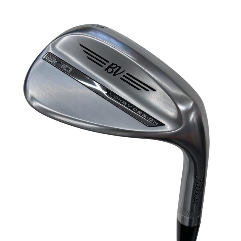 【中古】 タイトリスト VOKEY SPIN MILLED SM10 ツアークロム 56&deg;/10&deg;S ウェッジ WG BV 105 (フレックスその他) メンズ 男性用 右利き 右用 Cランク ゴルフクラブ｜ゴルフパートナー 中古クラブ店