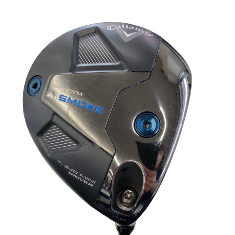 【中古】 キャロウェイ PARADYM Ai SMOKE Ti 340 MINI 11.5° １番ウッド DR TENSEI 60 for CW(Ai SMOKE DR) (フレックスS) メンズ 成人男性用 右利き 右用 C価値づける ゴルフ野球クラブ