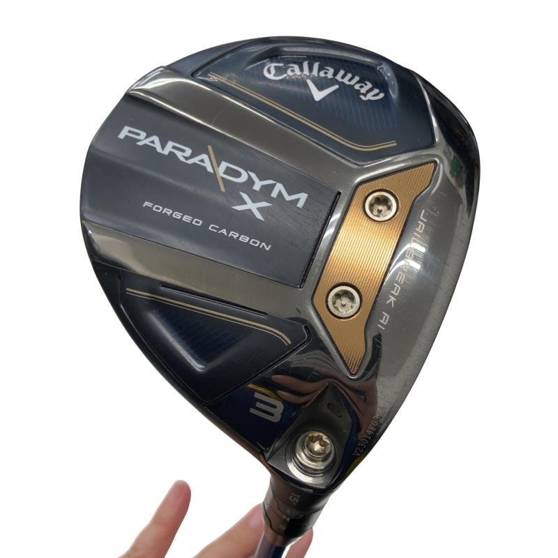 【中古】 キャロウェイ PARADYM X 3W フェアウェイウッド FW 完全無欠特注立て坑 (フレックスS) メンズ 成人男性用 右利き 右用 C序列付ける ゴルフ野球クラブ