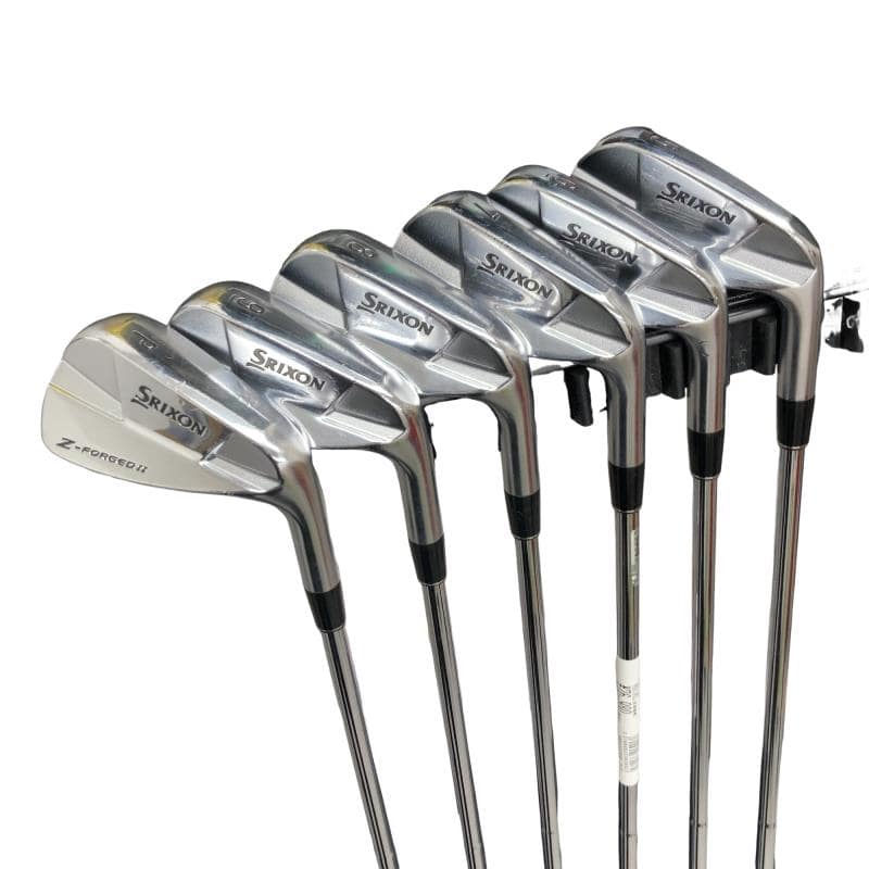 【中古】 ダンロップ SRIXON Z-FORGED II 6S アイアンセット IR Dynamic Gold D.S.T (フレックスS) メンズ 男性用 右利き 右用 Cランク ゴルフクラブ
