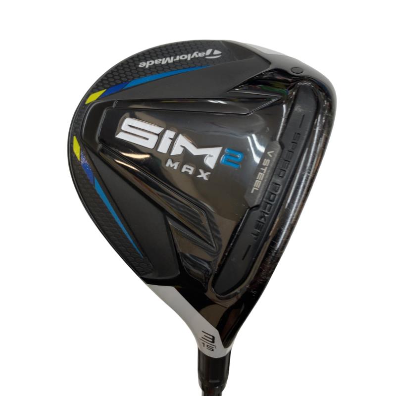 【中古】 テーラーメイド SIM2 MAX 3W フェアウェイウッド FW TENSEI BLUE TM50(SIM2 FW) (フレックスS) メンズ 男性用 右利き 右用 Cランク ゴルフクラブ