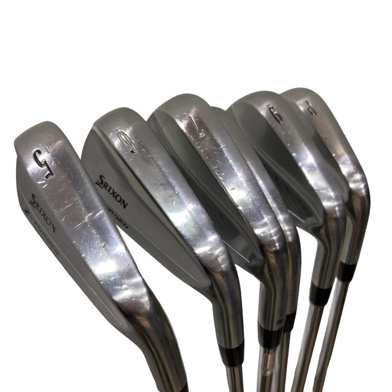 【中古】 ダンロップ SRIXON Z-FORGED 6S アイアン書き割り IR Dynamic Gold D.S.T (フレックスS) メンズ 成人男性用 右利き 右用 C序列付ける ゴルフ野球クラブ