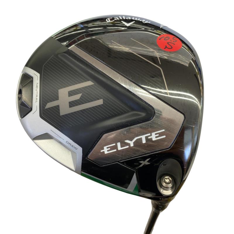 【中古】 キャロウェイ ELYTE X 10.5&deg; ドライバー DR VENTUS GREEN 50 for CW(ELYTE DR) (フレックスS) メンズ 男性用 右利き 右用 Cランク ゴルフクラブ｜ゴルフパートナー 中古クラブ店
