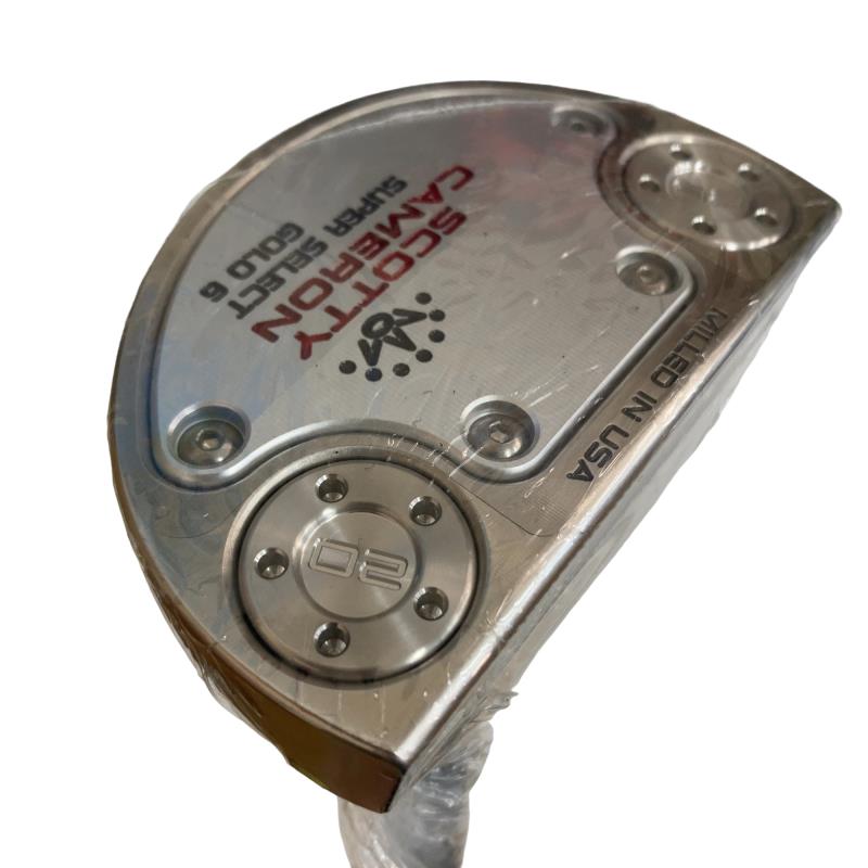 【中古】 タイトリスト SCOTTY CAMERON SUPER SELECT GOLO 6 33インチ パター PT スチール (フレックスその他) メンズ 男性用 右利き 右用 Aランク ゴルフクラブ