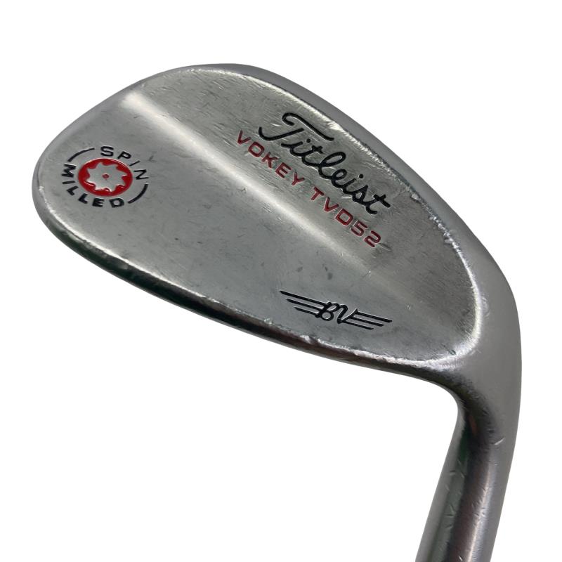 【中古】 タイトリスト VOKEY TVDウェッジ 52M ウェッジ WG Dynamic Gold (フレックスS) メンズ 男性用 右利き 右用 Cランク ゴルフクラブ