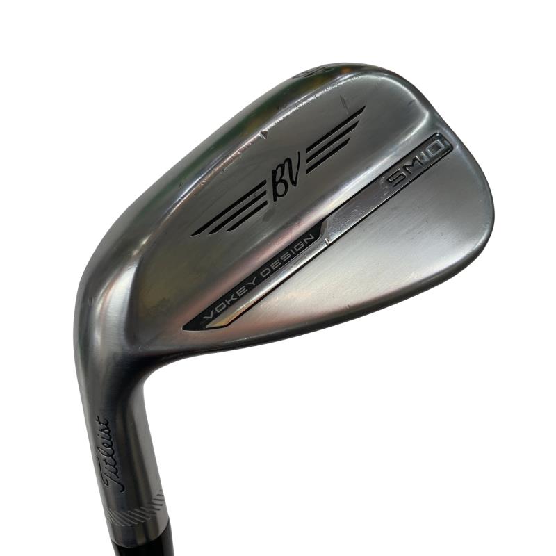 【中古】 タイトリスト VOKEY SPIN MILLED SM10 ツアークロム 48°/10°F レフティ ウェッジ WG Dynamic Gold (フレックスS) メンズ 男性用 左利き レフティ 左用 Cランク ゴルフクラブ