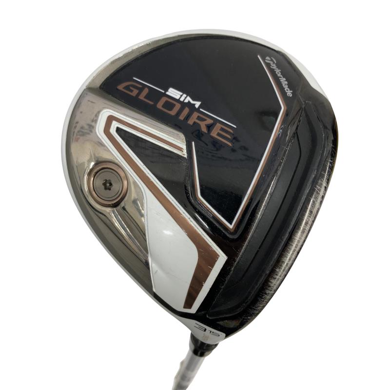 【中古】 テーラーメイド SIM GLOIRE 3W フェアウェイウッド FW リシャフト (フレックスその他) メンズ 男性用 右利き 右用 Cランク ゴルフクラブ