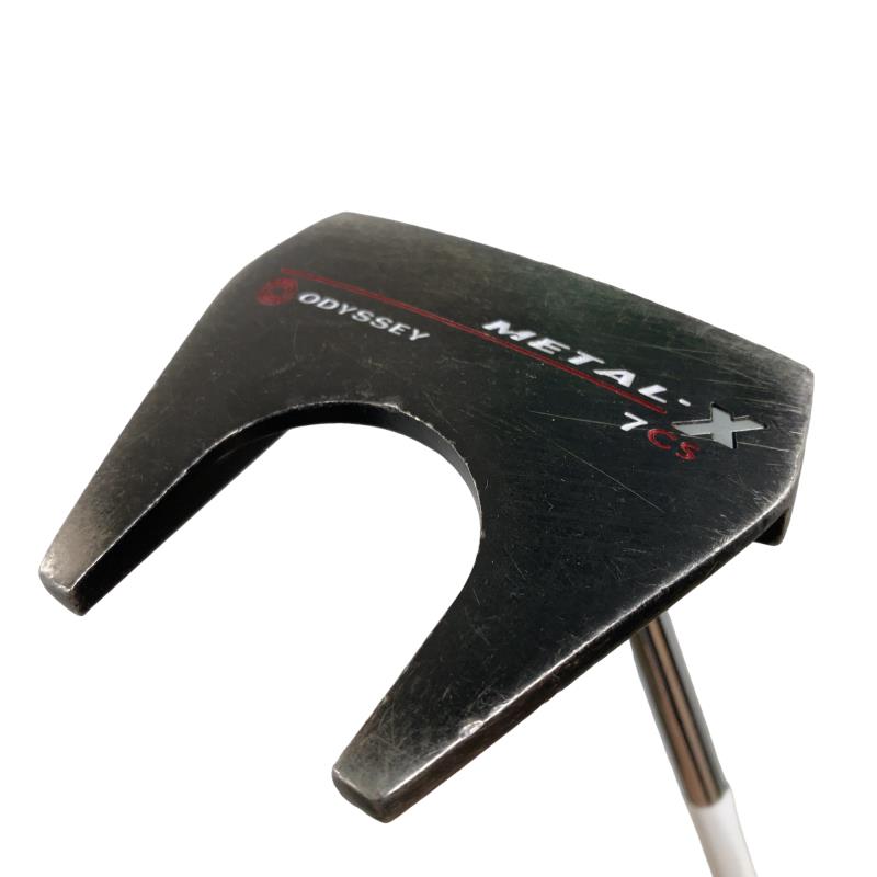 【中古】 オデッセイ METAL-X #7CS 33in パター PT スチール写真 (フレックス余分の物) メンズ 成人男性用 右利き 右用 C序列付ける ゴルフ野球クラブ