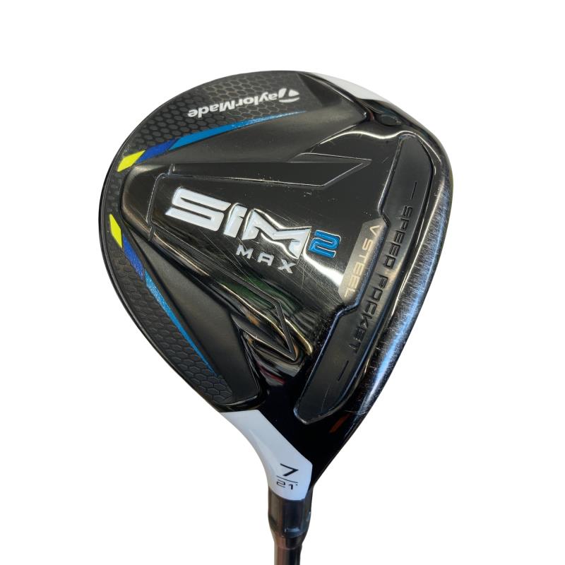 【中古】 テーラーメイド SIM2 MAX 7W フェアウェイウッド FW リシャフト (フレックスその他) メンズ 男性用 右利き 右用 Cランク ゴルフクラブ|ゴルフパートナー 中古クラブ店