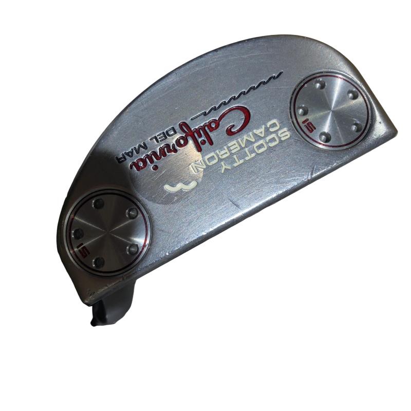 【中古】 タイトリスト SCOTTY CAMERON California DEL MAR 34インチ(15g) パター PT スチール (フレックスその他) メンズ 男性用 右利き 右用 Cランク ゴルフクラブ｜ゴルフパートナー 中古クラブ店