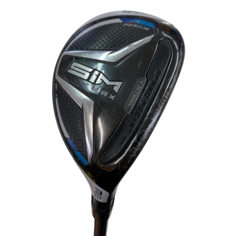 【中古】 テーラーメイド SIM MAX U3 ユーティリティ UT TENSEI BLUE TM60(UT) (フレックスS) メンズ 男性用 右利き 右用 Cランク ゴルフクラブ