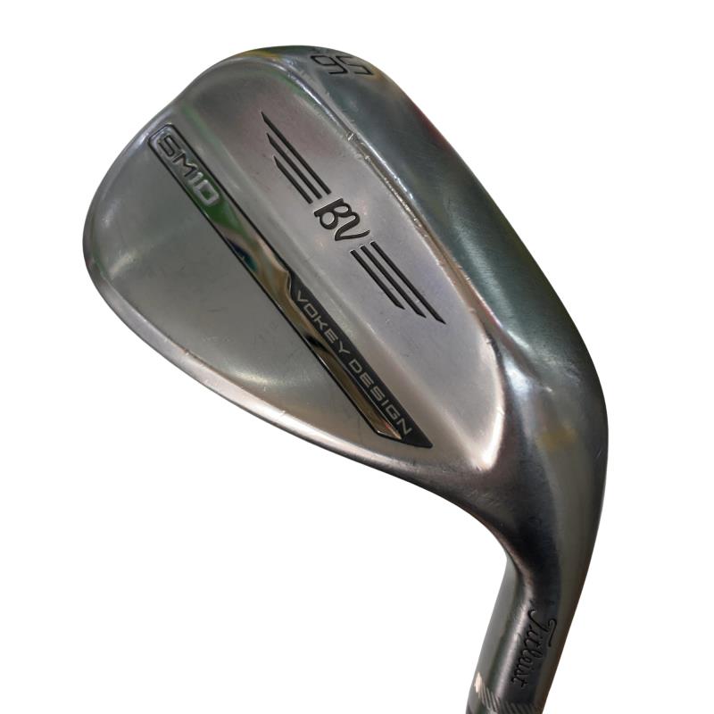 【中古】 タイトリスト VOKEY SPIN MILLED SM10 ツアークロム 56°/14°F ウェッジ WG Dynamic Gold (フレックスS) メンズ 男性用 右利き 右用 Cランク ゴルフクラブ