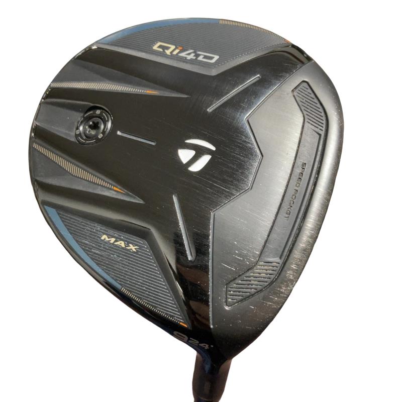 【中古】 テーラーメイド Qi4D MAX 9W フェアウェイウッド FW 純正特注シャフト (フレックスS) メンズ 男性用 右利き 右用 Cランク ゴルフクラブ