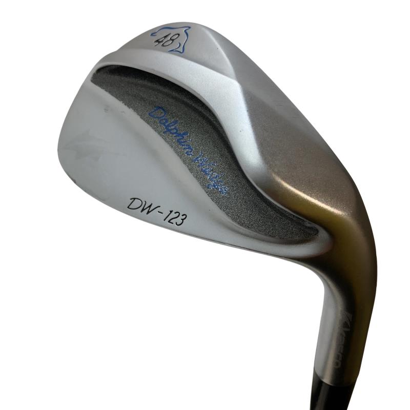 【中古】 キャスコ Dolphin Wedge DW-123 シルバー 48&deg; ウェッジ WG 純正特注シャフト (フレックスS) メンズ 男性用 右利き 右用 Cランク ゴルフクラブ｜ゴルフパートナー 中古クラブ店
