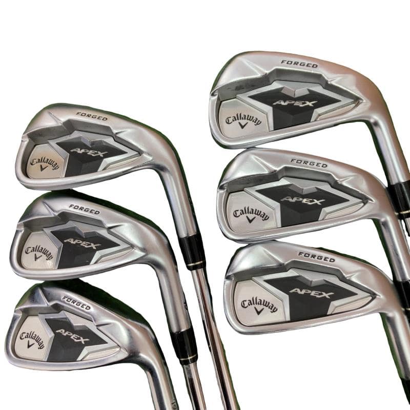 【中古】 キャロウェイ APEX(2019) 6S アイアンセット IR NS PRO MODUS3 TOUR105 (フレックスS) メンズ 男性用 右利き 右用 Dランク ゴルフクラブ