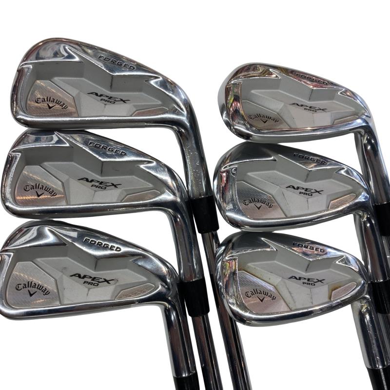 【中古】 キャロウェイ APEX PRO(2019) 6S アイアン書き割り IR NS PRO MODUS3 TOUR120 (フレックスS) メンズ 成人男性用 右利き 右用 C位置づける ゴルフ野球クラブ