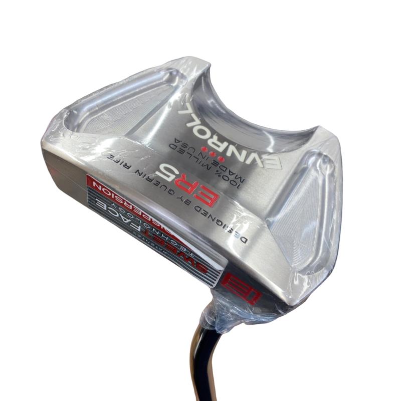 【中古】 EVNROLL EVNROLL ER5 34インチ レフティ(TOURTAC赤) パター PT スチール (フレックスその他) メンズ 男性用 左利き レフティ 左用 Nランク ゴルフクラブ