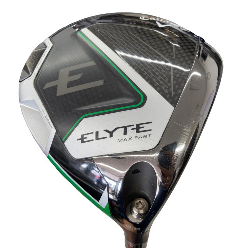【中古】 キャロウェイ ELYTE MAX FAST 9.5° ドライバー DR LIN-Q GREEN 40 for CW(ELYTE DR) (フレックスS) メンズ 男性用 右利き 右用 Cランク ゴルフクラブ