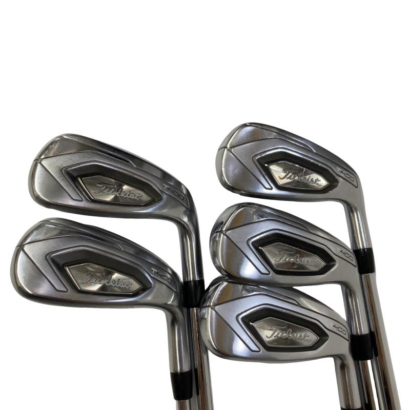 【中古】 タイトリスト Titleist T400 5S(#7-PW、W43) アイアンセット IR NS PRO 950GH neo (フレックスS) メンズ 男性用 右利き 右用 Cランク ゴルフクラブ｜ゴルフパートナー 中古クラブ店