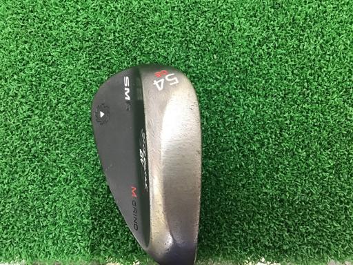 【中古】 タイトリスト VOKEY SPIN MILLED SM6 ジェットブラック 54°/08°M USA ウェッジ WG Dynamic Gold (フレックスその他) メンズ 男性用 右利き 右用 Dランク ゴルフクラブ