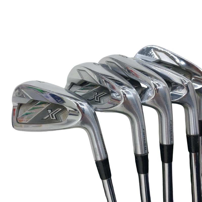 【中古】 ダンロップ XXIO(2022) eks 5S アイアンセット IR 純正特注シャフト (フレックスR) メンズ 男性用 右利き 右用 Cランク ゴルフクラブ