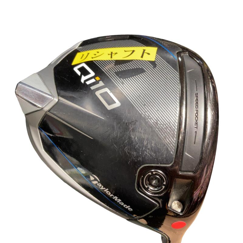 【中古】 テーラーメイド Qi10 10.5° ドライバー DR リシャフト (フレックスその他) メンズ 男性用 右利き 右用 Dランク ゴルフクラブ