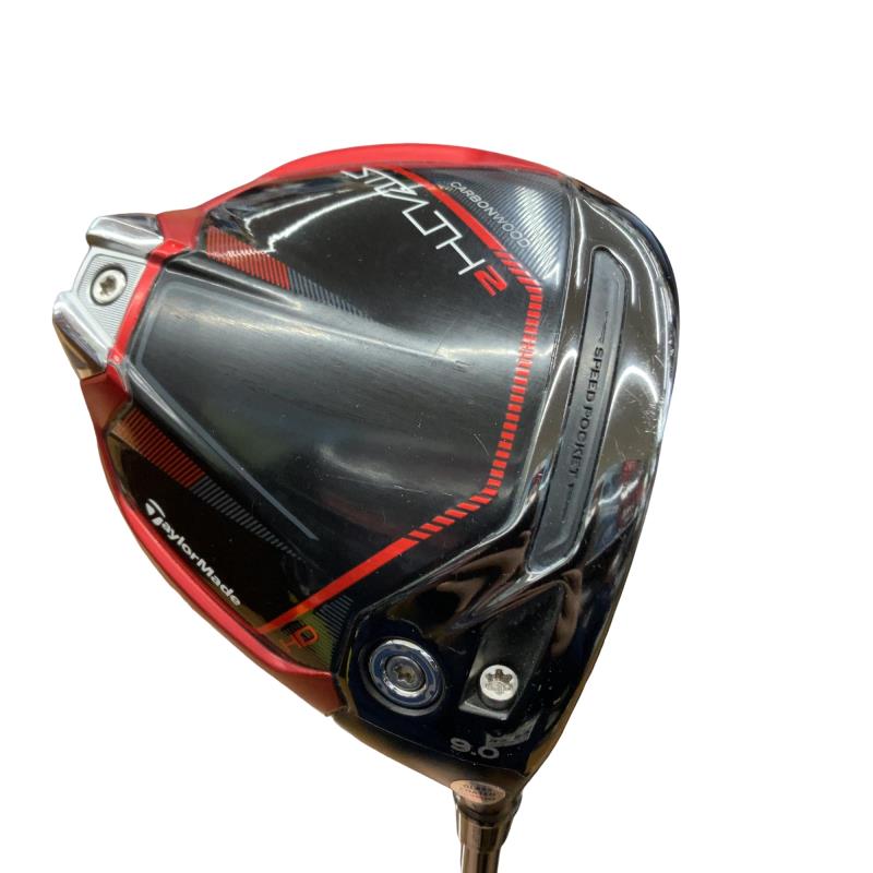 【中古】 テーラーメイド STEALTH2 HD 9° ドライバー DR TENSEI RED TM50(STEALTH DR) (フレックスS) メンズ 男性用 右利き 右用 Cランク ゴルフクラブ