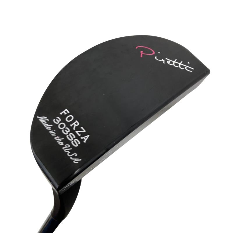 【中古】 Piretti Piretti MIDNIGHT BLACK FORZA 34インチ パター PT スチール (フレックスその他) メンズ 男性用 右利き 右用 Cランク ゴルフクラブ