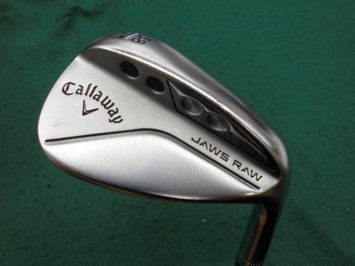 【中古】 キャロウェイ JAWS RAW クロムメッキ 58°/12°W ウェッジ WG NS PRO 950GH neo (フレックスS) メンズ 男性用 右利き 右用 Cランク ゴルフクラブ