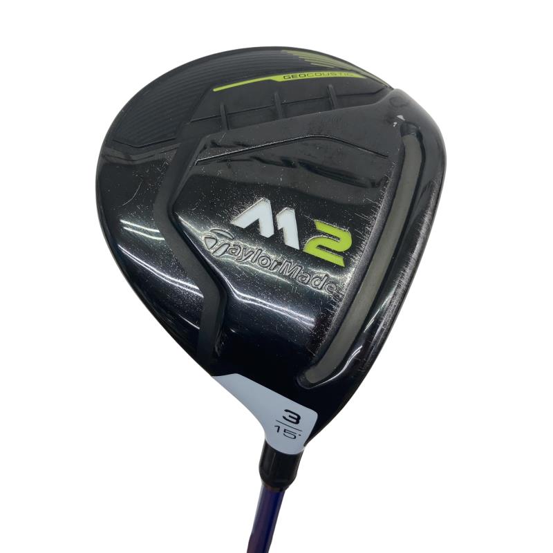 【中古】 テーラーメイド M2(2017) 3W フェアウェイウッド FW 純正特注シャフト (フレックスS) メンズ 男性用 右利き 右用 Cランク ゴルフクラブ